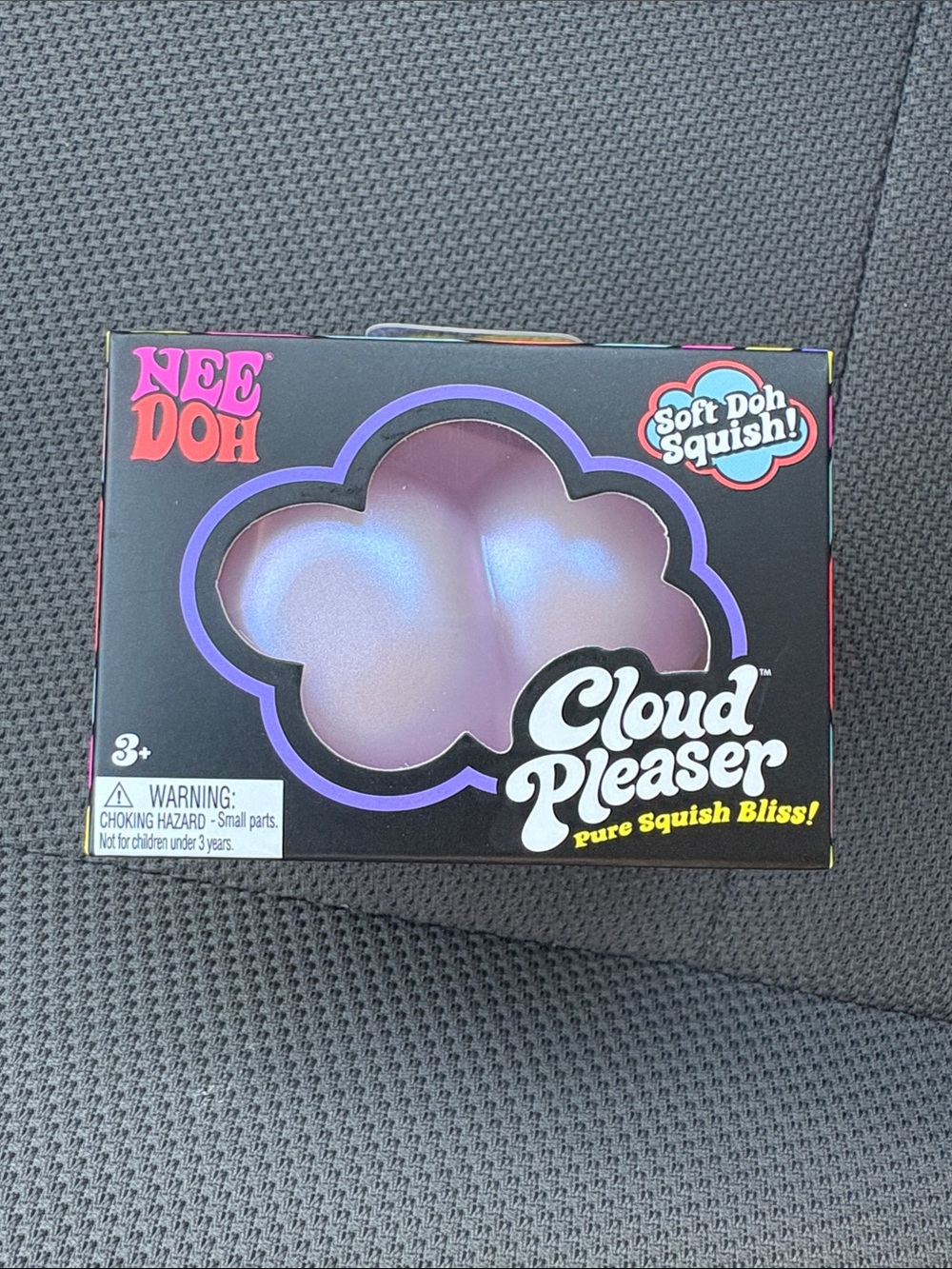 NeeDoh Cloud Pleaser Purple Shimmer Squishy – New in Box ☁️💜